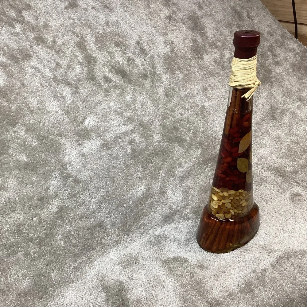 Shonefields Infused Vinegar/ Oil Decorative Bottle Kitchen Herbs Sculpture Art